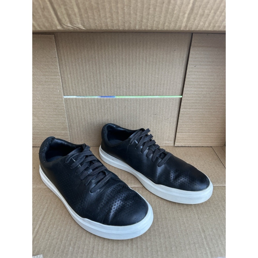 Cole Haan GrandPro Rally Laser Cut Sneaker Black Mens Size 9.5M C31219